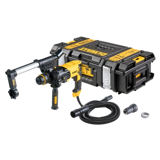 ToughSystem kit case with SDS hammer D25134K, dust extraction acccessories and Toughsystem case ToughSystem kit case with SDS hammer D25134K, dust extraction acccessories and Toughsystem case