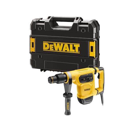 SDS Max combination hammer assembled in its kit SDS Max combination hammer assembled in its kit