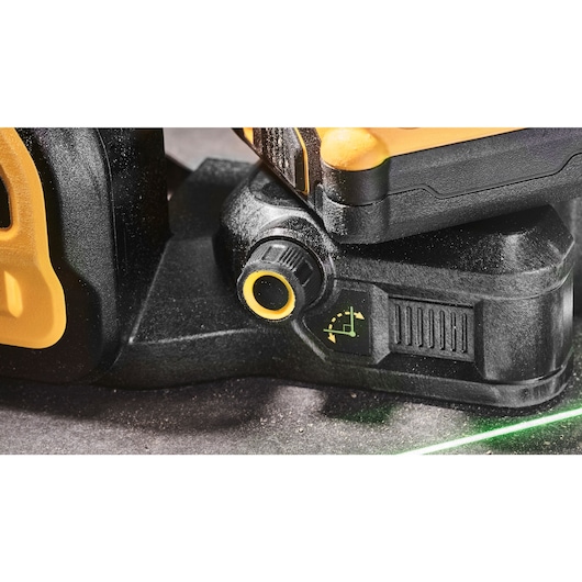 12V/18V XR zelfnivellerende 3x360° laser (groen)