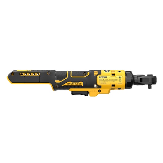 DEWALT 18V XR Brushless _�  Ratchet bare unit side view