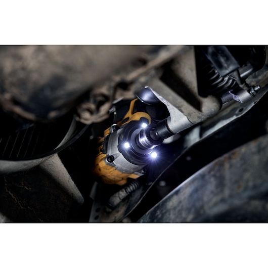 18V XR Brushless 1/2" Compacte Slagsmoersleutel met frictiering aansluiting