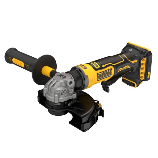 DEWALT 18V XR Compact 125mm Angle Grinder front view
