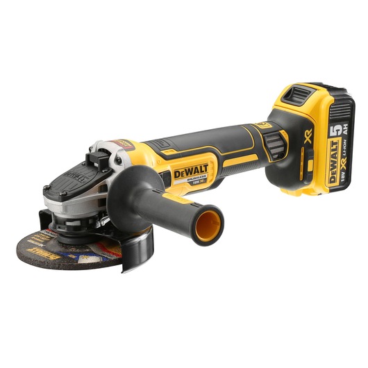 Meuleuse 125mm Brushless XR 18V 5Ah Li-Ion Meuleuse 125mm Brushless XR 18V 5Ah Li-Ion
