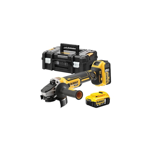 Meuleuse 125mm Brushless XR 18V 5Ah Li-Ion Meuleuse 125mm Brushless XR 18V 5Ah Li-Ion