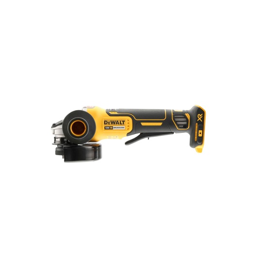 18V XR 125mm Brushless Haakse slijper met dodemansschakelaar - zonder accu en lader