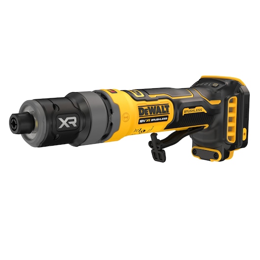 DEWALT 18V XR Compact Inline Die Grinder 3/4 front view