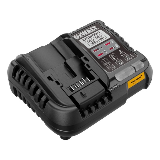DEWALT x McLaren F1 Team 18V XR Special Edition battery charger