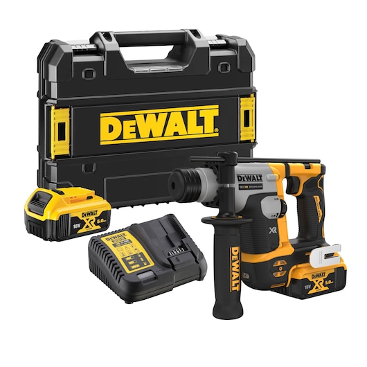 Perforateur-Burineur SDS-PLUS 18V XR Ultra Compact 1.4J 2 x 5.0Ah en Tstak Perforateur-Burineur SDS-PLUS 18V XR Ultra Compact 1.4J 2 x 5.0Ah en Tstak