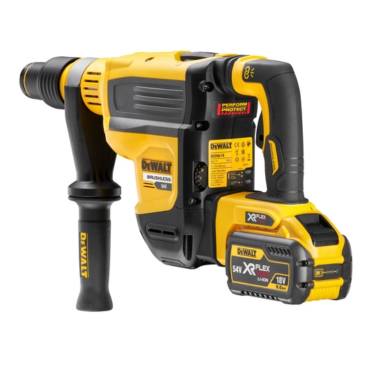 54V XR FLEXVOLT SDS-Max Combihamer 45mm - 2x 9.0Ah accu's en snellader