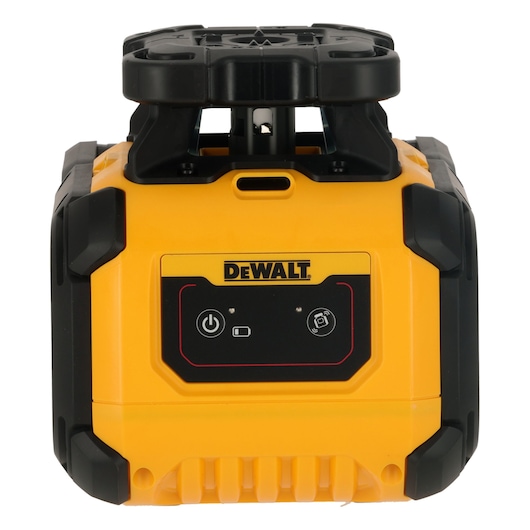 Alkaline rotary red beam laser