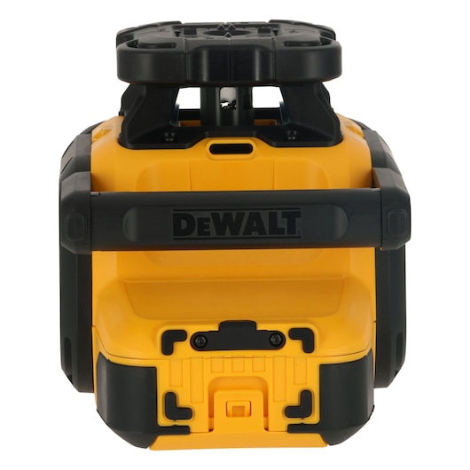 Alkaline rotary red beam laser