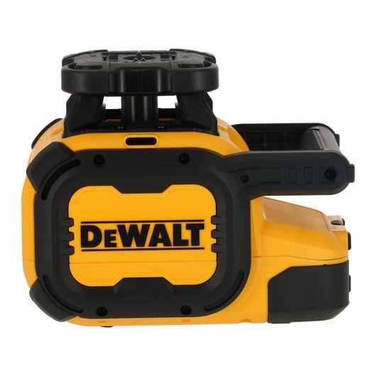 Alkaline rotary red beam laser