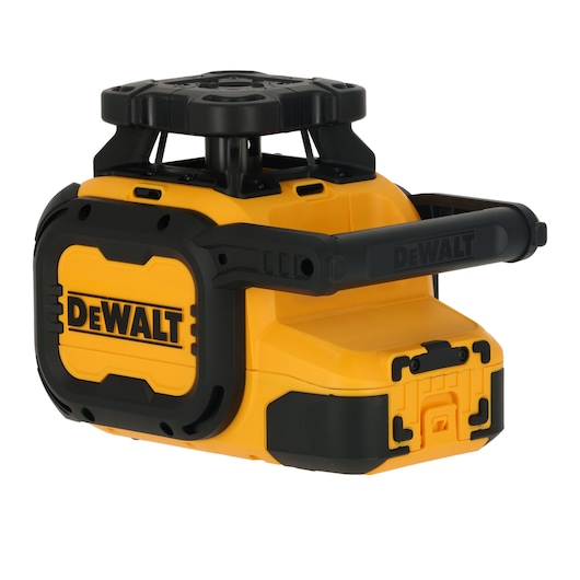 Alkaline rotary red beam laser