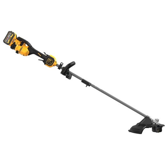 54V XR FLEXVOLT Split boom met grastrimmer opzetstuk - 1x 9.0Ah accu en snellader