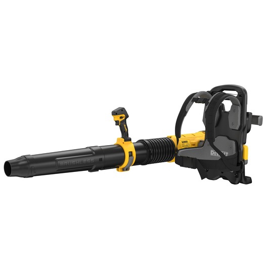 DEWALT 2x54V Flexvolt Backpack Blower ¾ right side view