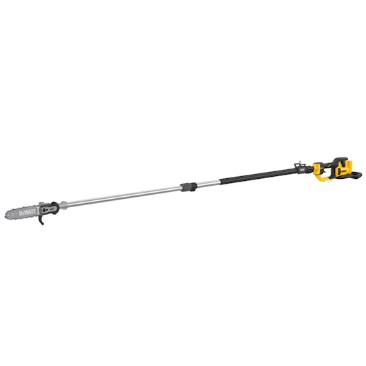 54V 10in. Pole Saw bare unit extended ¾ view