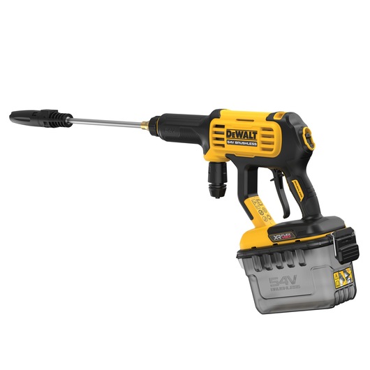 DEWALT 54V XR FLEXVOLT Power Cleaner  bare unit rear view