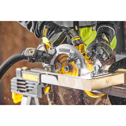 18V XR FLEXVOLT Advantage Scie circulaire 190mm en coffret TSTAK - sans accu ni chargeur