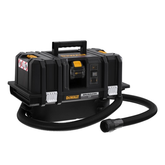 ASPIRATEUR TSTAK XR FLEXVOLT 54V 2AH LI-ION BRUSHLESS EAU ET POUSSIÈRES CLASSE M