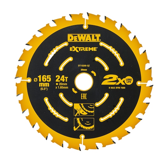 CZB 165x20x24t, Standard, kerf 1,65mm