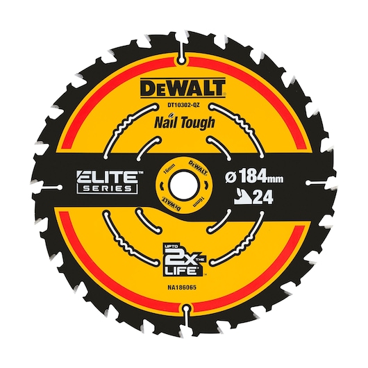 CZB 184x16x24t, Standard, kerf 1,65mm CZB 184x16x24t, Standard, kerf 1,65mm