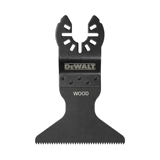 front view of DEWALT 65 X 43mm Oscillating blades accessory out of pack front view of DEWALT 65 X 43mm Oscillating blades accessory out of pack