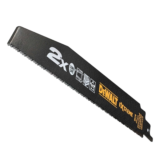 Lame scie sabre 2X BiM 228x2.5mm, universel