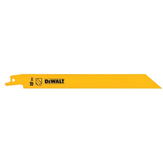 Reciprozaagblad BiM 203x1,4mm plaatmetaal tot 3mm Reciprozaagblad BiM 203x1,4mm plaatmetaal tot 3mm