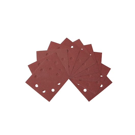 Abras 1/4 115x115mm velcro perforées, G80 Abras 1/4 115x115mm velcro perforées, G80