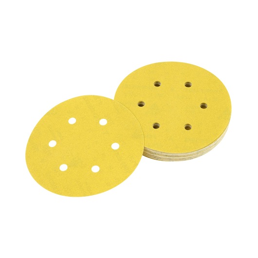 Schuurschijf, Ø150mm, 6 gaten (DW443/D26410), K320 Schuurschijf, Ø150mm, 6 gaten (DW443/D26410), K320