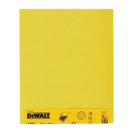 Abras Multi-usage bois/peinture 230x280mm, G180 Abras Multi-usage bois/peinture 230x280mm, G180