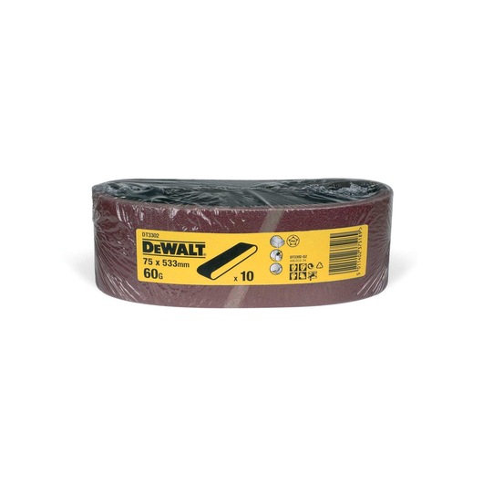 Bande de ponçage bois/peinture 75x533mm (DW432/DW433), 60G Bande de ponçage bois/peinture 75x533mm (DW432/DW433), 60G
