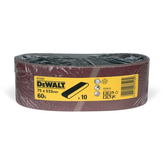 Bande de ponçage bois/peinture 75x533mm (DW432/DW433), 60G Bande de ponçage bois/peinture 75x533mm (DW432/DW433), 60G
