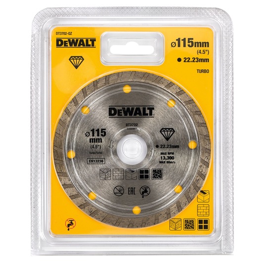 Disque diamant "Turbo" Ø115mm Disque diamant "Turbo" Ø115mm