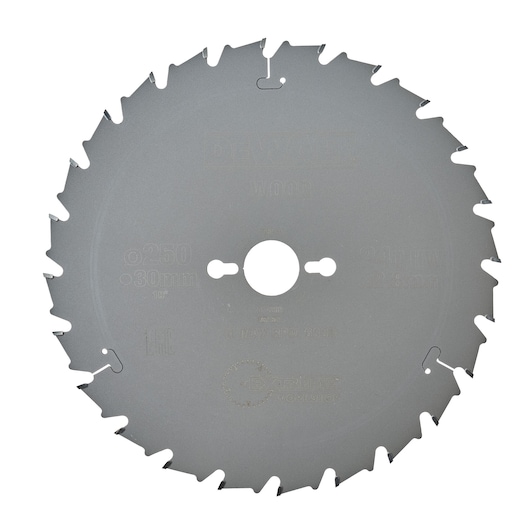 LSC 250x30x24D dent plate limiteur de coupe, positive 10° trait de lame 2,8mm LSC 250x30x24D dent plate limiteur de coupe, positive 10° trait de lame 2,8mm