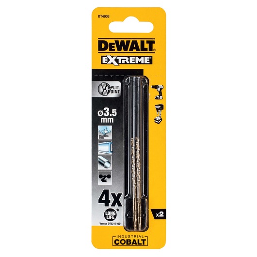 HSS COBALT INDUSTRIAL 3.5mm HSS COBALT INDUSTRIAL 3.5mm
