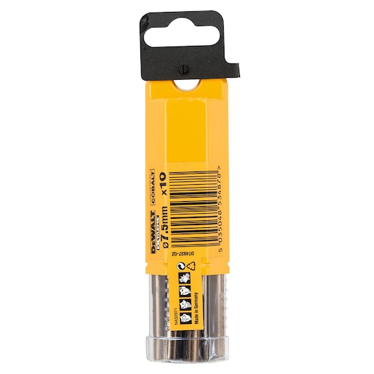 HSS COBALT INDUSTRIAL 7.5mm HSS COBALT INDUSTRIAL 7.5mm