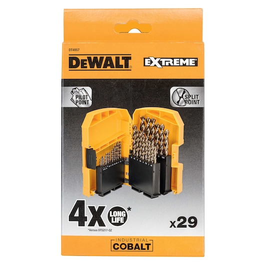 HSS COBALT INDUSTRIAL Set 29 pièces HSS COBALT INDUSTRIAL Set 29 pièces