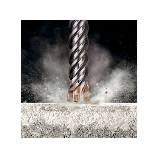 Elite Series Bit drilling into concrete floor Elite Series Bit drilling into concrete floor