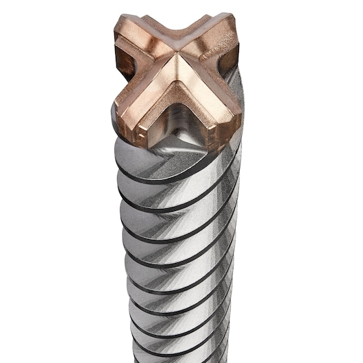 Close up of Elite Series Bit tip on white background Close up of Elite Series Bit tip on white background