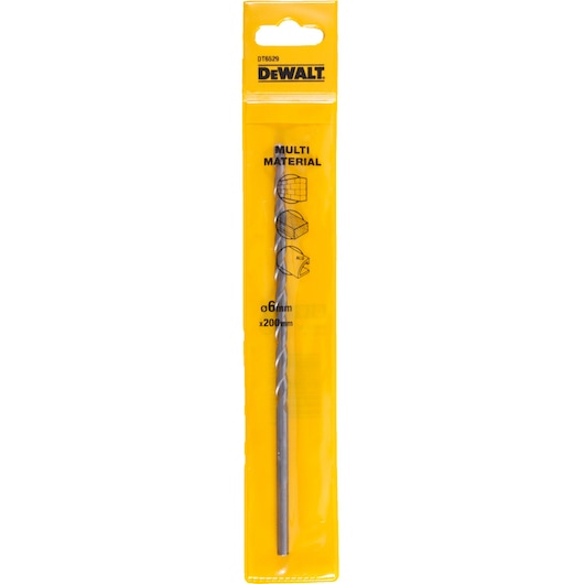 Mèche multi-matériaux Ø6mm, longueur 170mm Mèche multi-matériaux Ø6mm, longueur 170mm