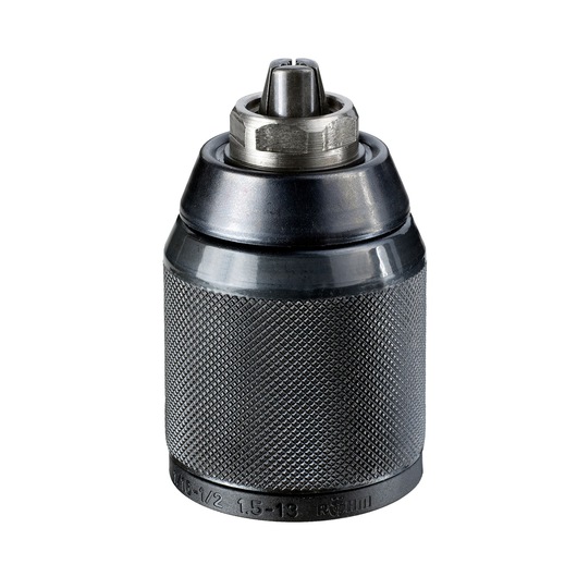 Mandrin à serrage rapide 1,5-13mm 1/2"x20UNF. Métal, à simple manche Mandrin à serrage rapide 1,5-13mm 1/2"x20UNF. Métal, à simple manche