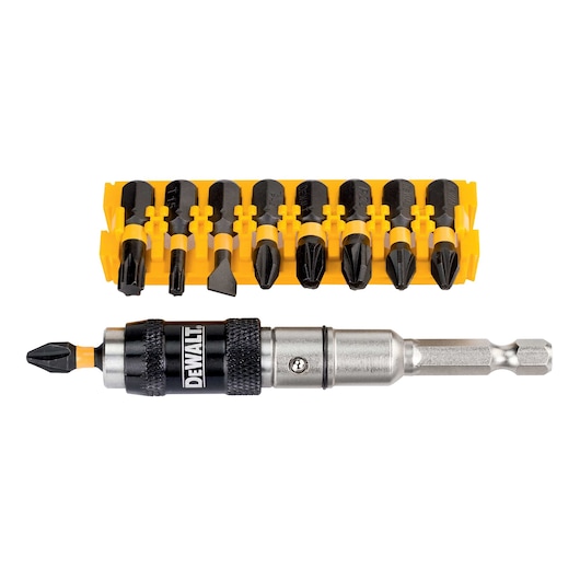 IMPACT Torsion set 10-pièces porte-embout et embouts IMPACT Torsion set 10-pièces porte-embout et embouts