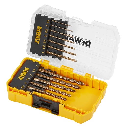 Set 13 pcs, mèches à métal HSS-G (1,5mm-7mm), TOUCH CASE Set 13 pcs, mèches à métal HSS-G (1,5mm-7mm), TOUCH CASE