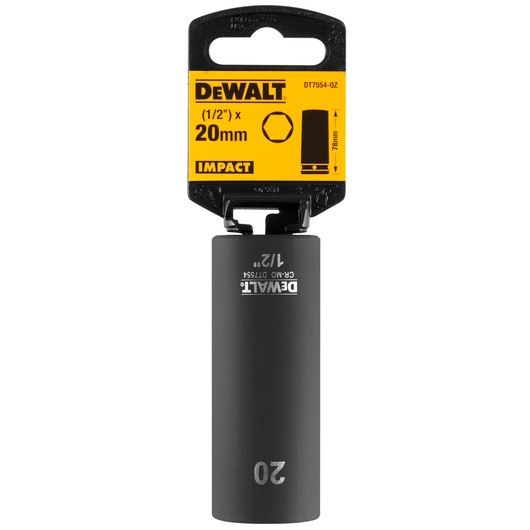 Douille Impact 20mm 1/2" (Long) Douille Impact 20mm 1/2" (Long)