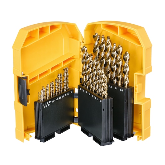 Tough Case, 29-delig, HSS-G metaalboor EXTREME 2™ (Ø1mm-13mm) Tough Case, 29-delig, HSS-G metaalboor EXTREME 2™ (Ø1mm-13mm)