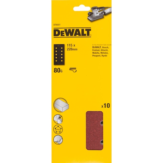 Demi-feuilles "Quick Fit" pré-perforées - 10 perfos en parallèle Demi-feuilles "Quick Fit" pré-perforées - 10 perfos en parallèle