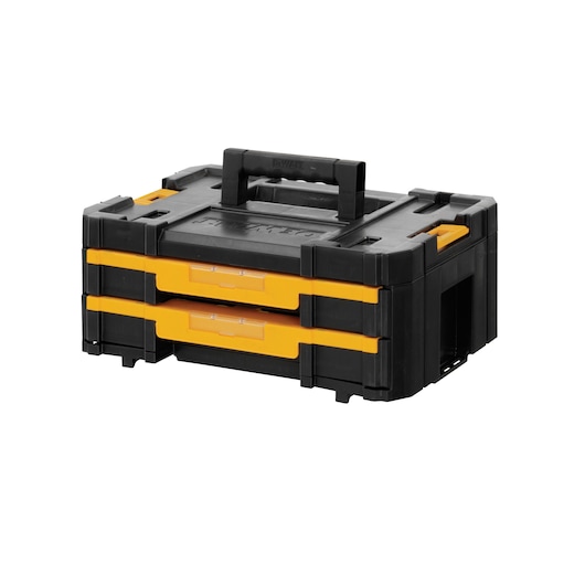 TSTAK™ IV koffer met 2 ondiepe lades TSTAK™ IV koffer met 2 ondiepe lades