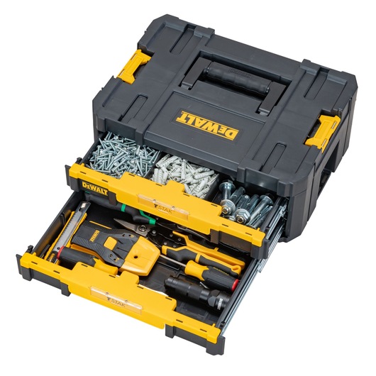 DEWALT TSTAK box IV ondiepe lades (2)