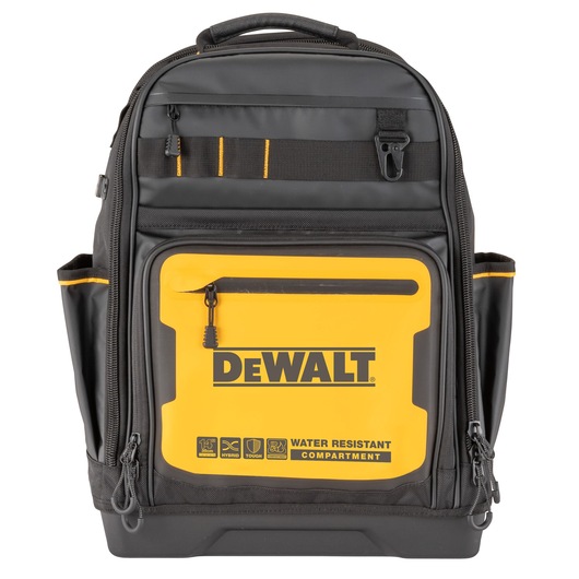 Front view of the Dewalt Pro Backpack